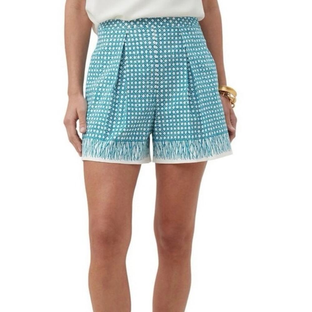 Trina Turk Wisteria Short Pleated Cotton